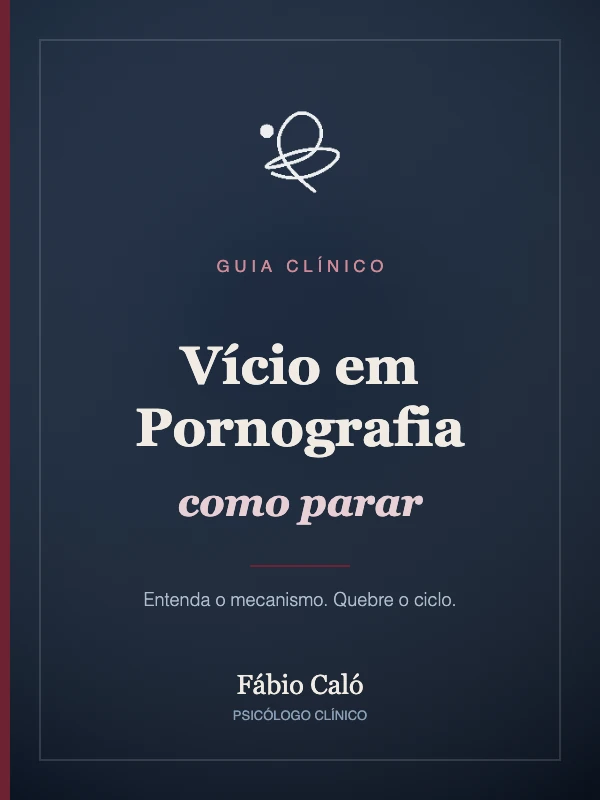 Capa do e-book — Vício em Pornografia: como parar